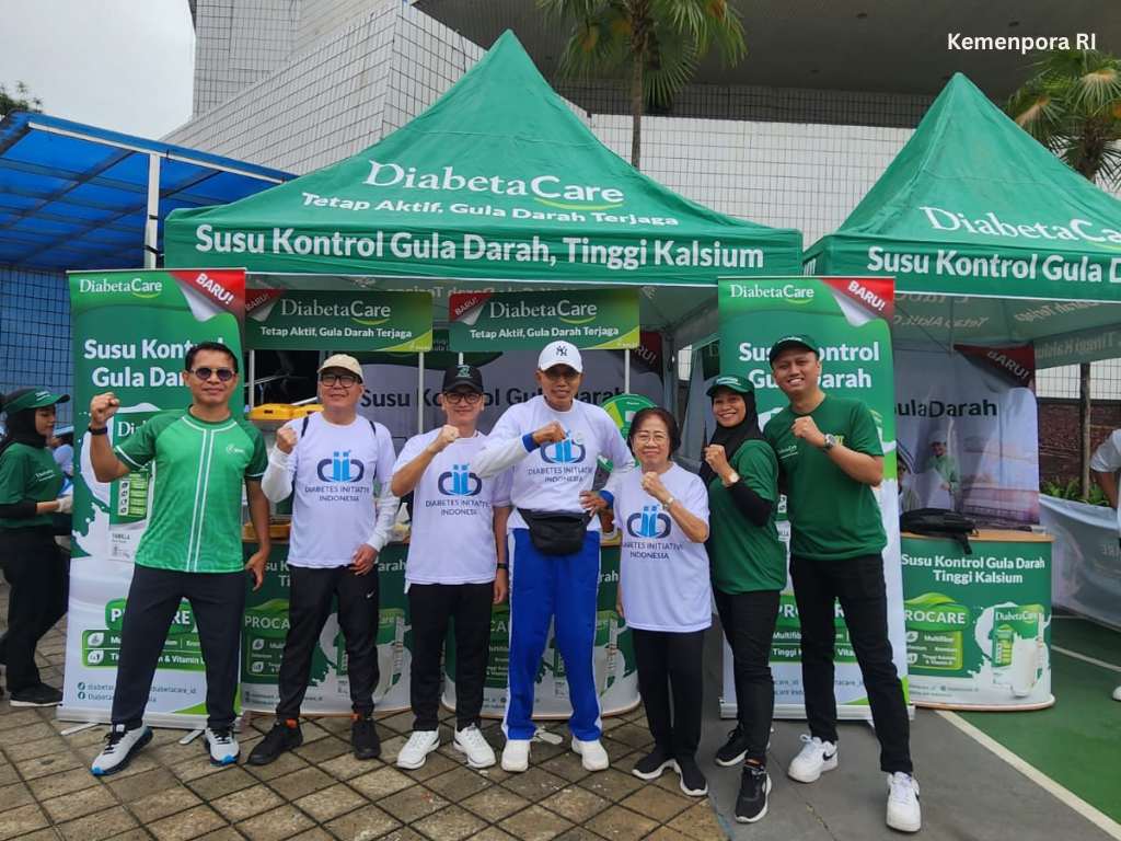 Ketua DIID bersama Ketua PB Persadia 