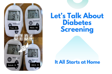 Foto Saatnya Bicara Tentang Skrining Diabetes: Langkah Pertama Ada di Rumah
